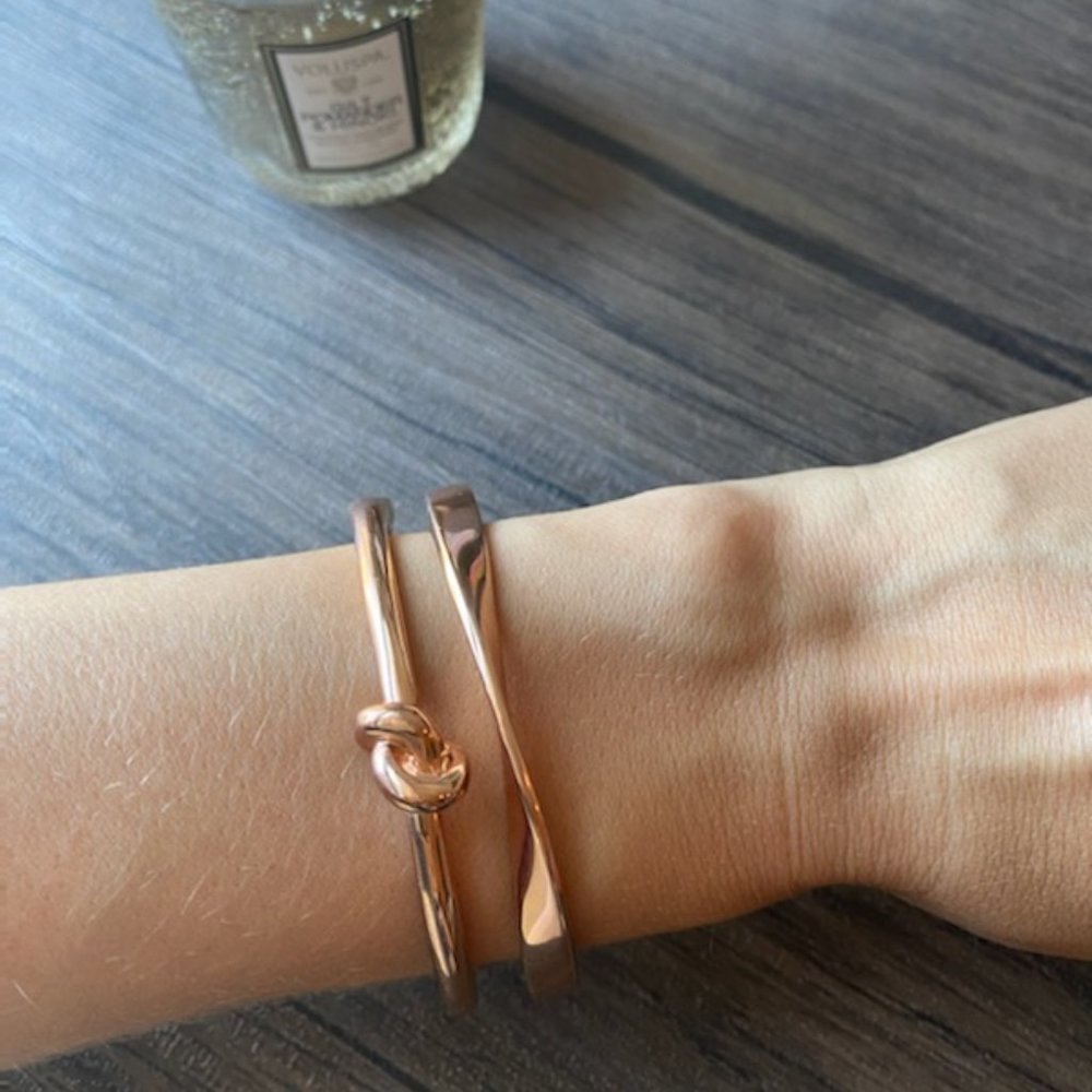 Rose Gold Kate Spade Bangles
